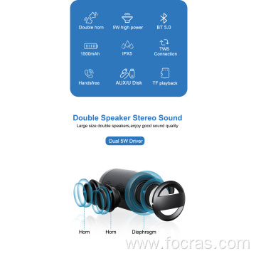 Auto-Pairing Portable Speaker for Sport Bluetooth 5.0